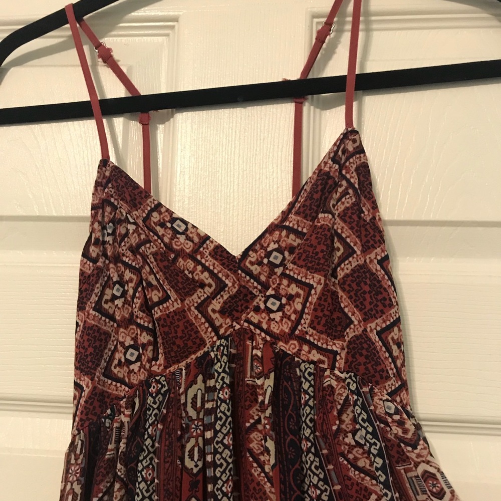 Tribal babydoll sundress